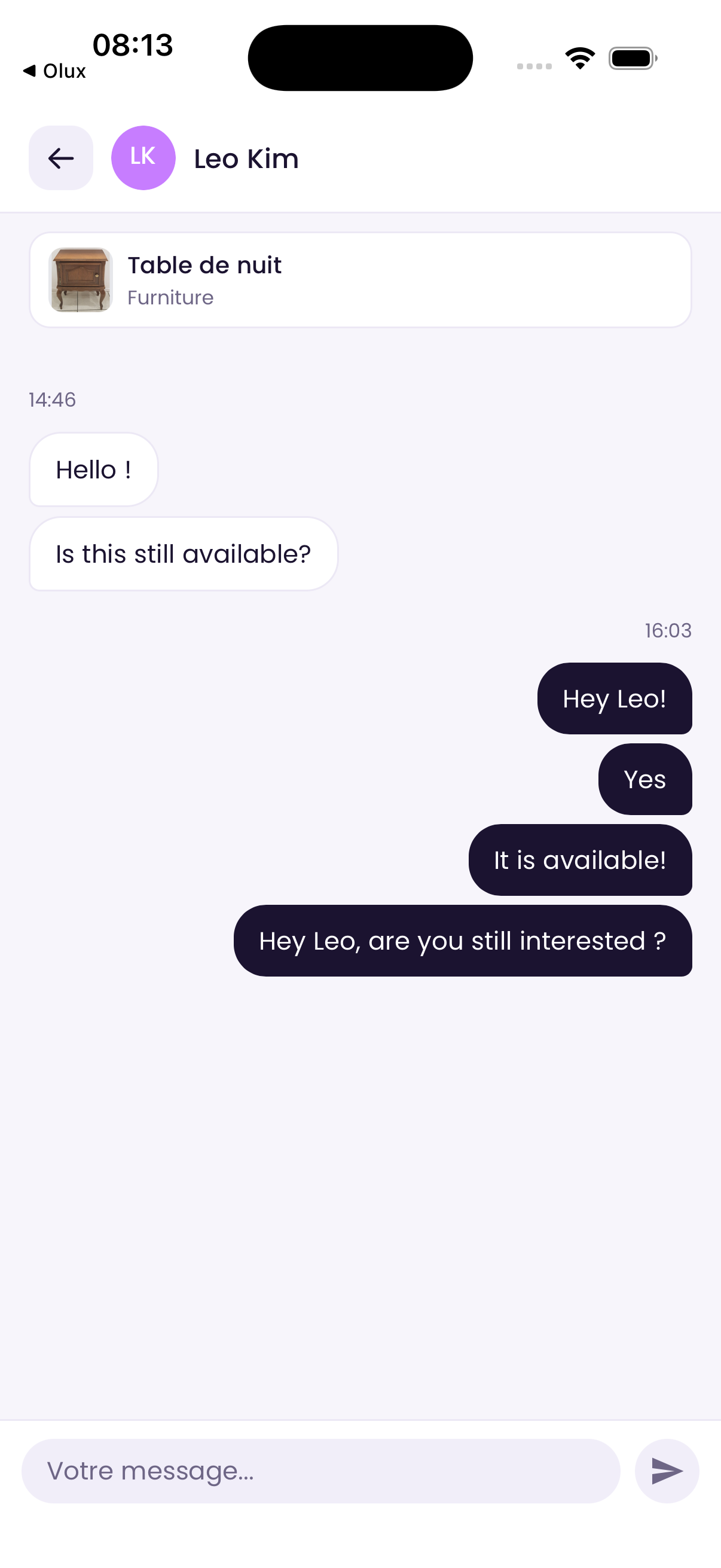 OluxPro Chat